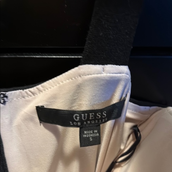 Guess Black Sequin Bustier Tank Top - Picture 2 of 10